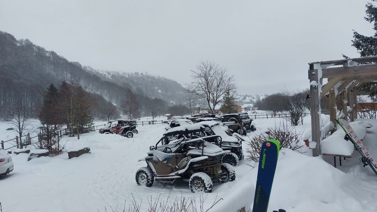 Raid d'hiver Livradois-Forez